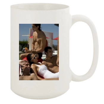 Jessica Alba 15oz White Mug