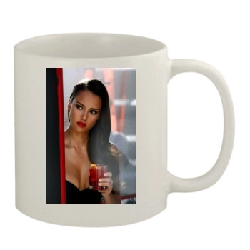 Jessica Alba 11oz White Mug