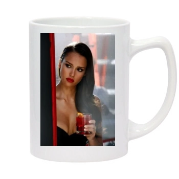 Jessica Alba 14oz White Statesman Mug