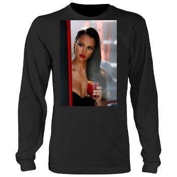 Jessica Alba Men's Heavy Long Sleeve TShirt