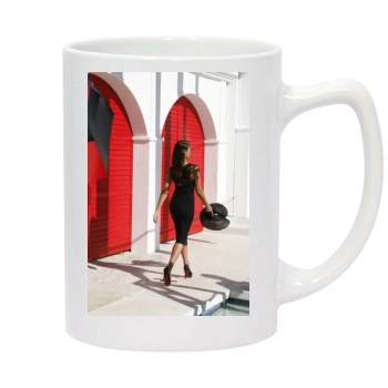 Jessica Alba 14oz White Statesman Mug