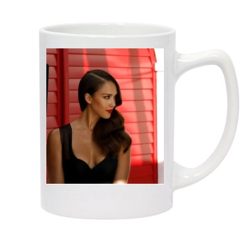 Jessica Alba 14oz White Statesman Mug