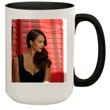 Jessica Alba 15oz Colored Inner & Handle Mug