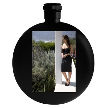 Jessica Alba Round Flask