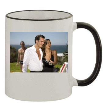 Jessica Alba 11oz Colored Rim & Handle Mug