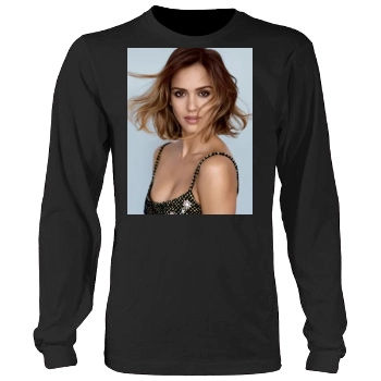 Jessica Alba Men's Heavy Long Sleeve TShirt