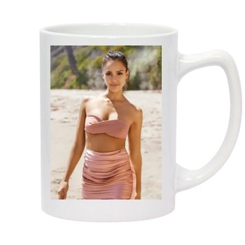 Jessica Alba 14oz White Statesman Mug