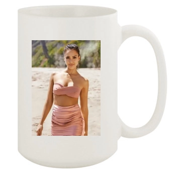 Jessica Alba 15oz White Mug