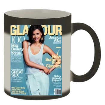 Jessica Alba Color Changing Mug