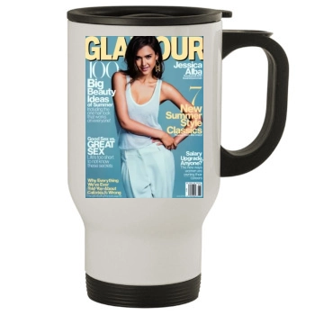 Jessica Alba Stainless Steel Travel Mug