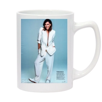 Jessica Alba 14oz White Statesman Mug