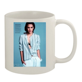 Jessica Alba 11oz White Mug