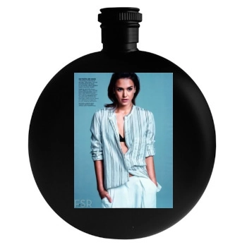 Jessica Alba Round Flask