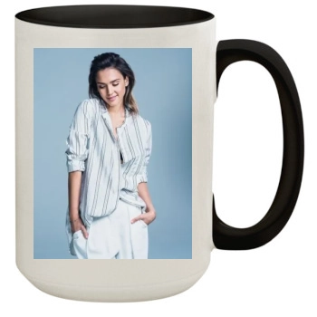 Jessica Alba 15oz Colored Inner & Handle Mug