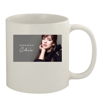 Jessica Alba 11oz White Mug