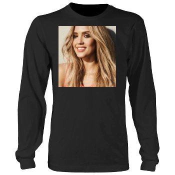 Jessica Alba Men's Heavy Long Sleeve TShirt