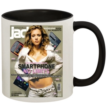 Jessica Alba 11oz Colored Inner & Handle Mug