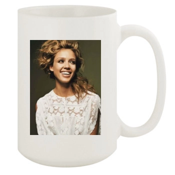 Jessica Alba 15oz White Mug