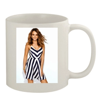 Jessica Alba 11oz White Mug