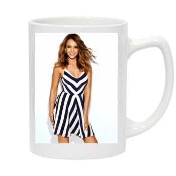 Jessica Alba 14oz White Statesman Mug