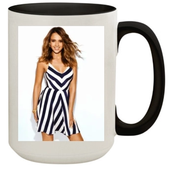 Jessica Alba 15oz Colored Inner & Handle Mug