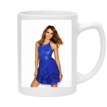 Jessica Alba 14oz White Statesman Mug