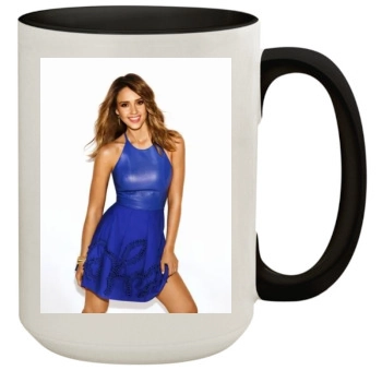 Jessica Alba 15oz Colored Inner & Handle Mug