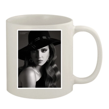 Jessica Alba 11oz White Mug