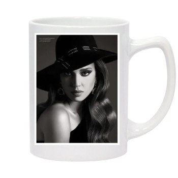 Jessica Alba 14oz White Statesman Mug