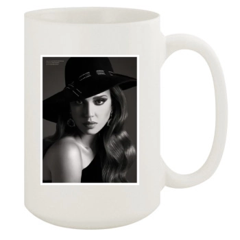 Jessica Alba 15oz White Mug