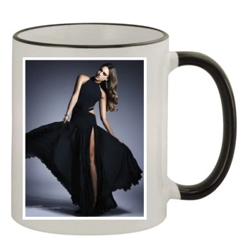 Jessica Alba 11oz Colored Rim & Handle Mug