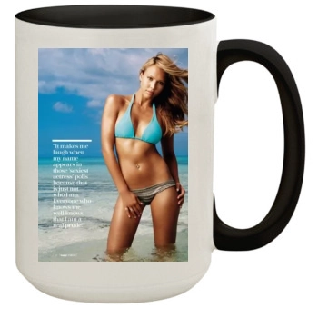 Jessica Alba 15oz Colored Inner & Handle Mug