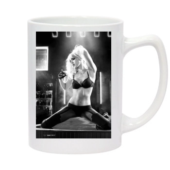 Jessica Alba 14oz White Statesman Mug