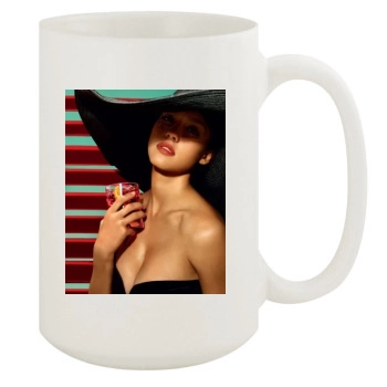 Jessica Alba 15oz White Mug