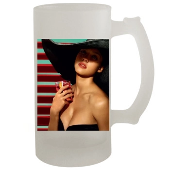 Jessica Alba 16oz Frosted Beer Stein