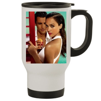 Jessica Alba Stainless Steel Travel Mug