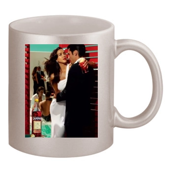 Jessica Alba 11oz Metallic Silver Mug