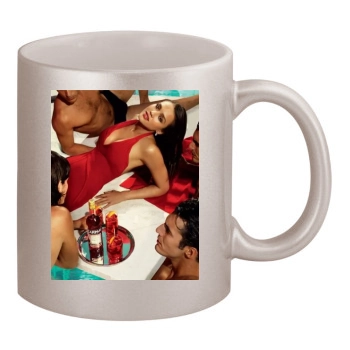 Jessica Alba 11oz Metallic Silver Mug