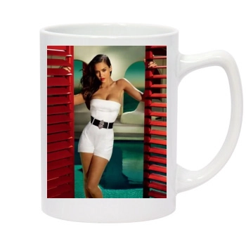 Jessica Alba 14oz White Statesman Mug