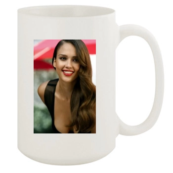 Jessica Alba 15oz White Mug