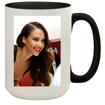 Jessica Alba 15oz Colored Inner & Handle Mug