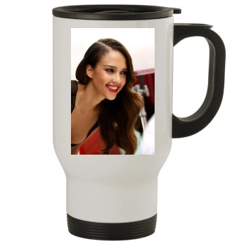 Jessica Alba Stainless Steel Travel Mug