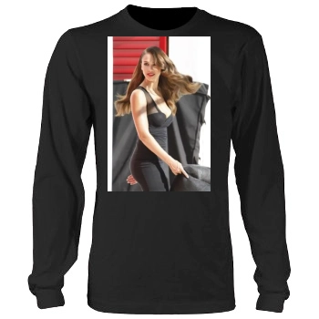 Jessica Alba Men's Heavy Long Sleeve TShirt