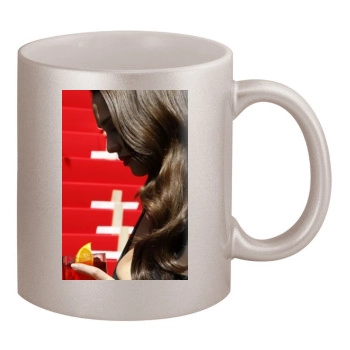 Jessica Alba 11oz Metallic Silver Mug