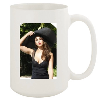 Jessica Alba 15oz White Mug