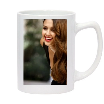 Jessica Alba 14oz White Statesman Mug