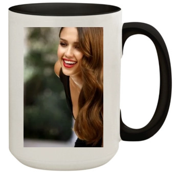 Jessica Alba 15oz Colored Inner & Handle Mug