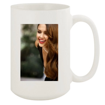 Jessica Alba 15oz White Mug