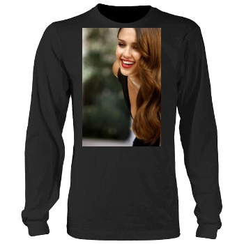 Jessica Alba Men's Heavy Long Sleeve TShirt