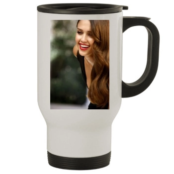 Jessica Alba Stainless Steel Travel Mug